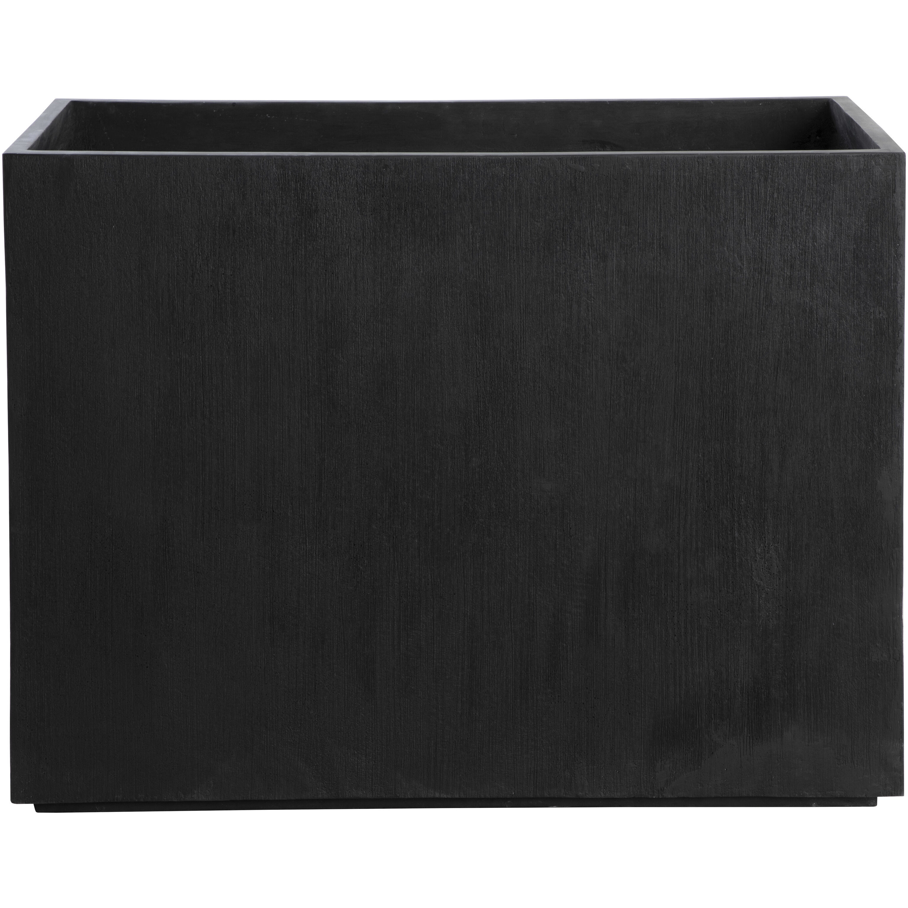 Leilani Black Outdoor Planter